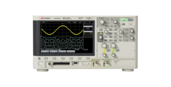 DSOX2002A Oscilloscope: 70 MHz, 2 Analog Channels