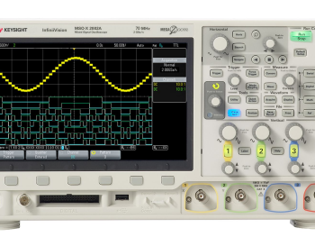 MSOX2002A Mixed Signal Oscilloscope: 70 MHz, 2 Analog Plus 8 Digital Channels