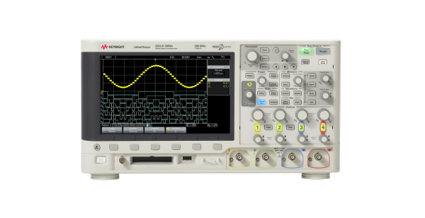DSOX2004A Oscilloscope: 70 MHz, 4 Analog Channels