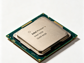 Intel Xeon Gold 6426 enterprise server cpu processor close‑up